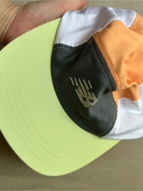 New Balance Men’s Neon Lime, Orange & Charcoal Performance Cap